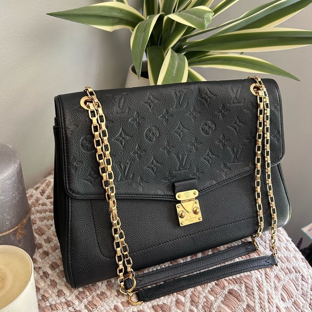 Louis Vuitton
Saint Germain Handbag Monogram Empreinte Leather MM